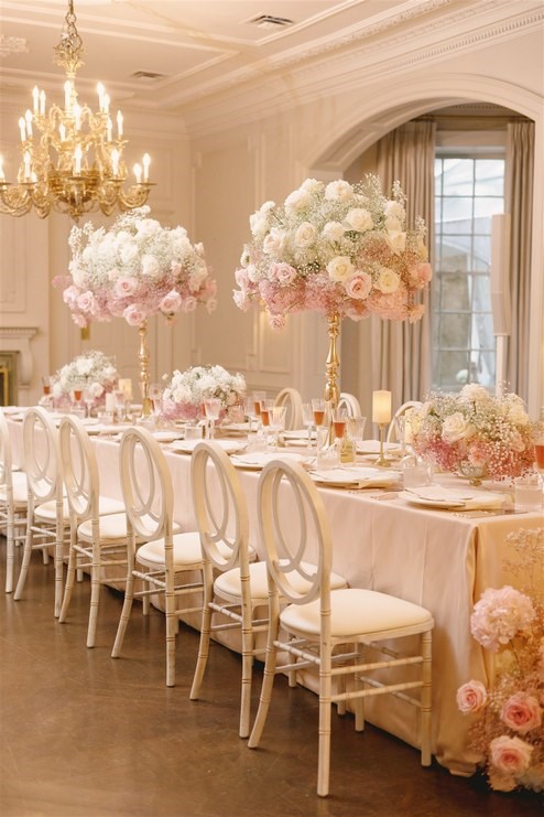 Luxurious Blush and White Garden Wedding at Graydon Hall Manor