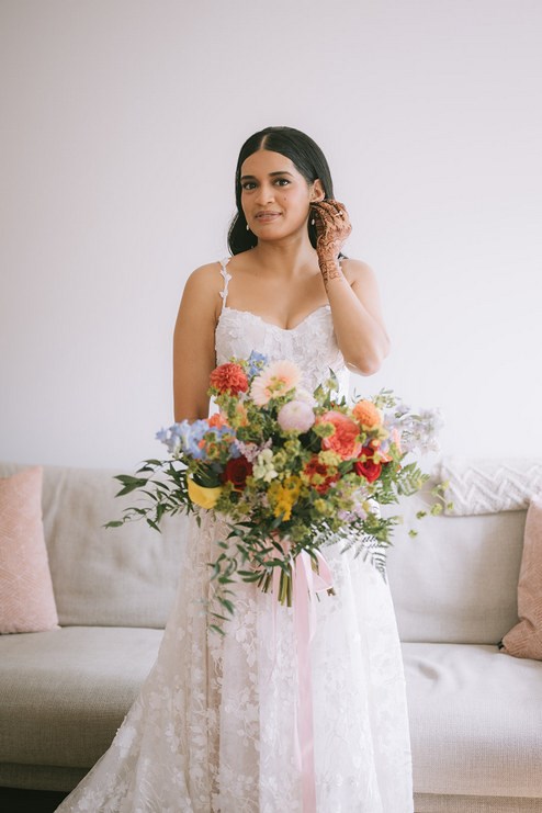 Vibrant Garden Wedding at Liberty Grand Entertainment Complex