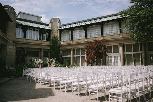 Vibrant Garden Wedding at Liberty Grand Entertainment Complex