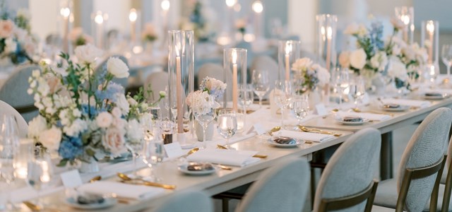 Soft and Romantic Dusty Blue Wedding at The Pearle Hotel & Spa