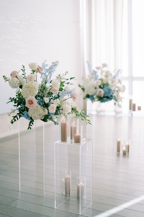 Soft and Romantic Dusty Blue Wedding at The Pearle Hotel & Spa