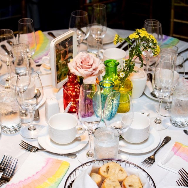 Playful Rainbow Charm at Millcroft Inn and Spa