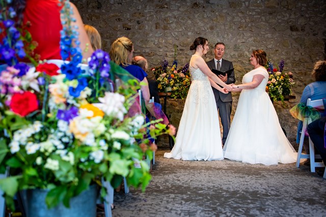 Playful Rainbow Charm at Millcroft Inn and Spa