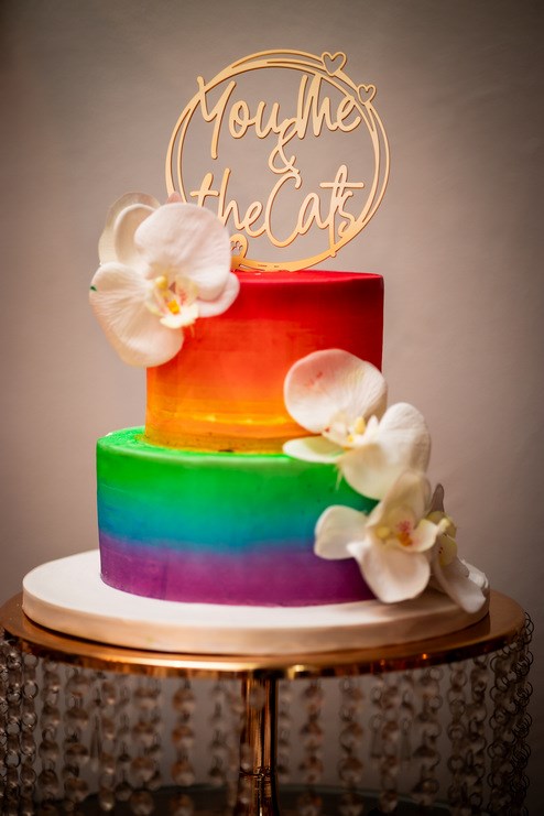 Playful Rainbow Charm at Millcroft Inn and Spa