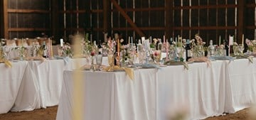 Sweet Rustic Barn Wedding