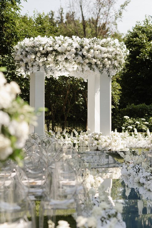 A Dramatic Garden Wedding at Graydon Hall Manor
