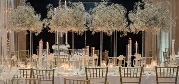 A Classic White Baby's Breath Wedding at One King West