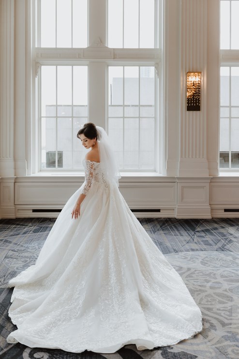 A Classic Blush and Gold Wedding at the Omni King Edward Hotel