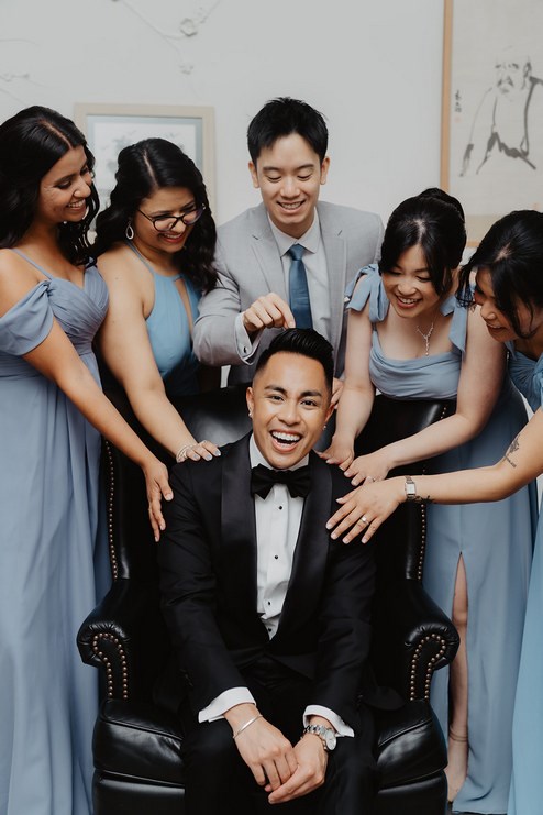 A Blue & White Harry Potter Wedding at The Arlington Estate