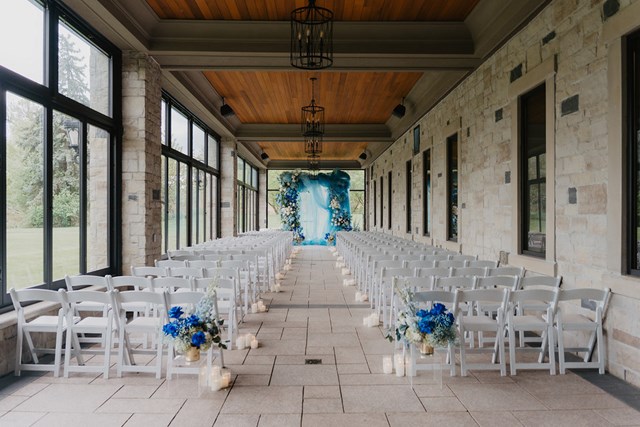 A Blue & White Harry Potter Wedding at The Arlington Estate