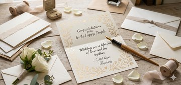 What to Write in a Wedding Card: 50+ Message Ideas