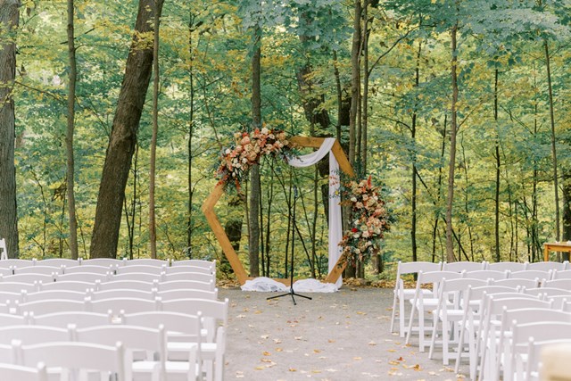 A Rustic Garden Wedding at Hazelton Manor