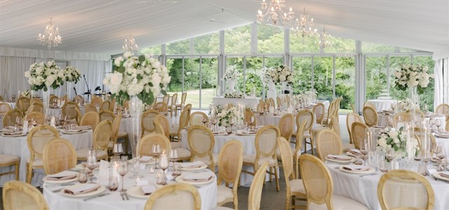 A Luxurious Garden Wedding at Harding Waterfront Estate