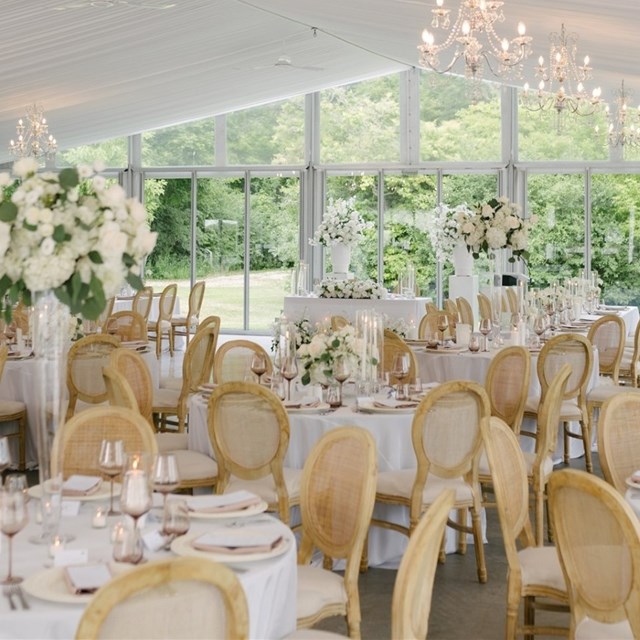 A Luxurious Garden Wedding at Harding Waterfront Estate