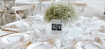 A Rustic Baby's Breath Wedding at Alpine Ski Club