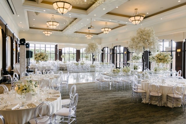 An All-White Blossom Wonderland at Eagles Nest Golf Club
