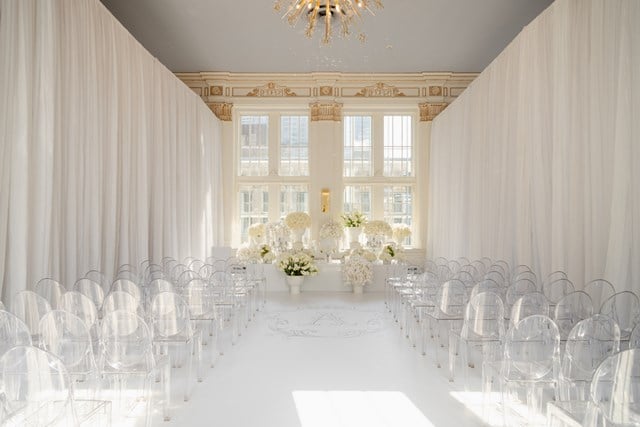All-White Opulence at The Omni King Edward Hotel