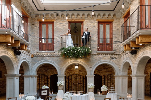 An Old World Courtyard Wedding at Hacienda Sereda