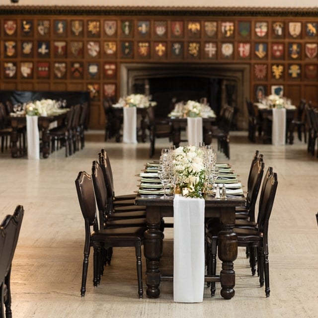 Candlelit Romance Beneath the Coats of Arms at Hart House