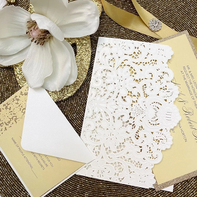Laser Cut Invite