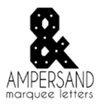 Ampersand Marquee Letters