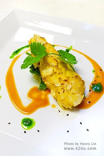 Almond Crusted Halibut