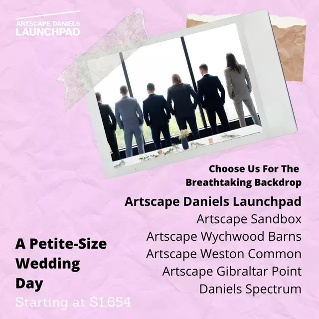 Special Event Venues: Artscape Daniels Launchpad 3