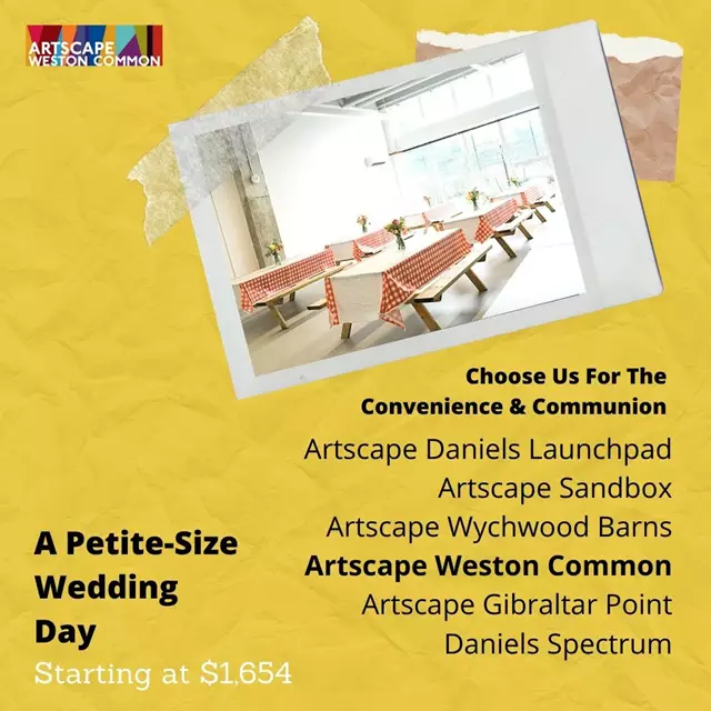 Special Event Venues: Artscape Weston Common 3