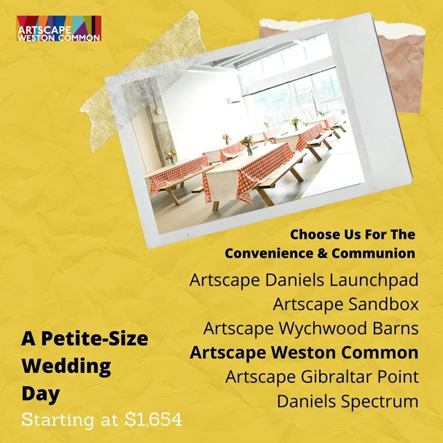 Special Event Venues: Artscape Weston Common 3