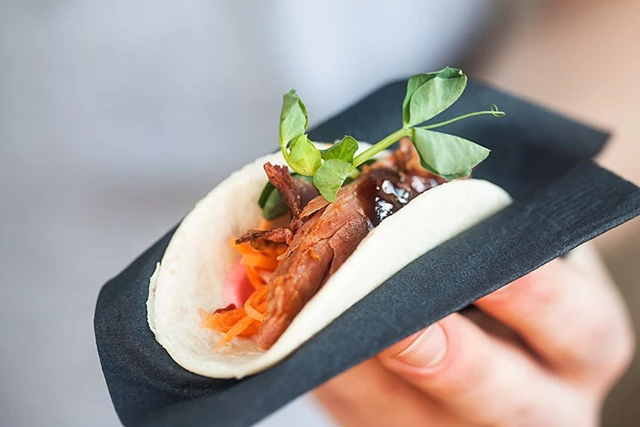 Smoked Duck Taco