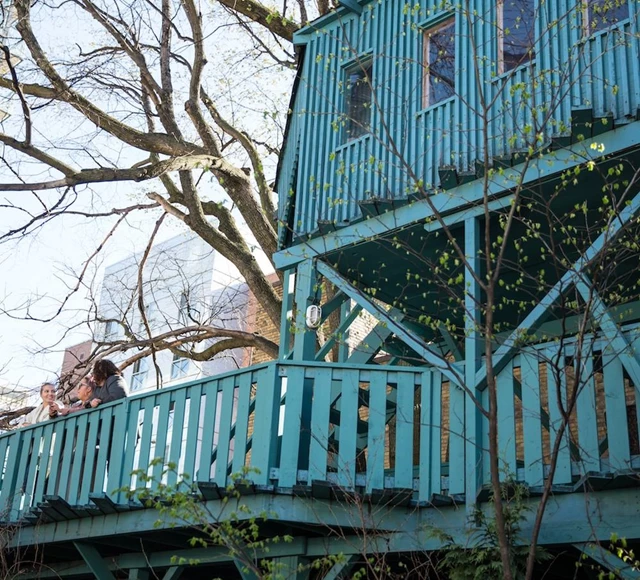 Tree House - perfect for getting ready, cocktail hours & more