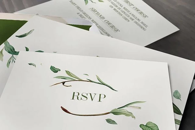greenery rsvp