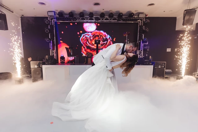 Invite your guests to see your first slow dance as a wife and husband!
