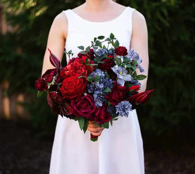 Burgundy & Navy Blue Collection