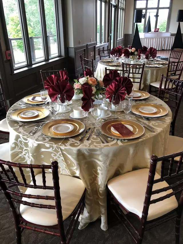Linen Rentals: Chair Covers Plus 16