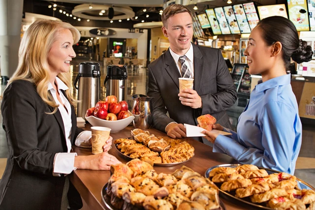 From breakfast and lunch to concession and cocktails, our menu options are ready for whatever you need