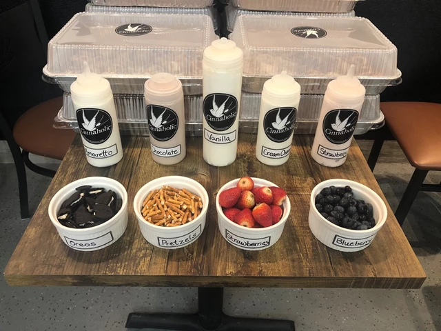 50 Dozen Baby Buns with Toppings Bar