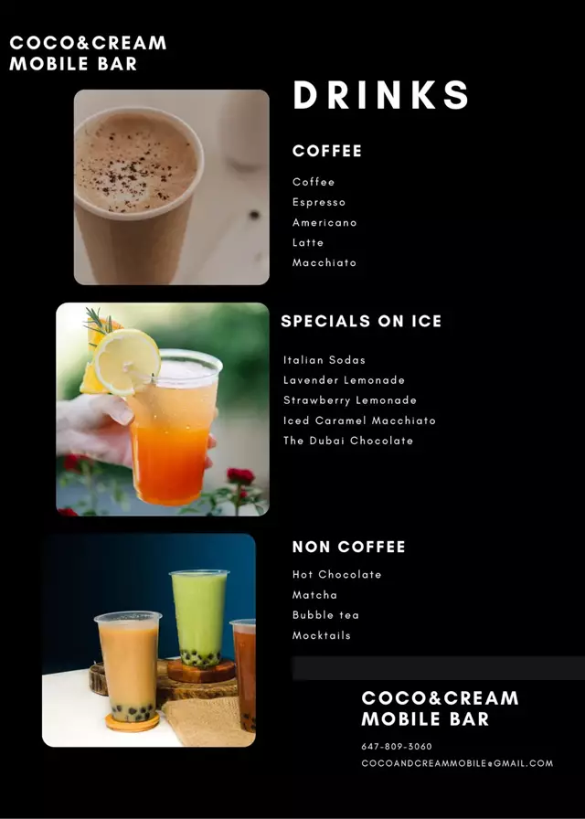 Mobile Bar Services: Coco & Cream Mobile Bar 7