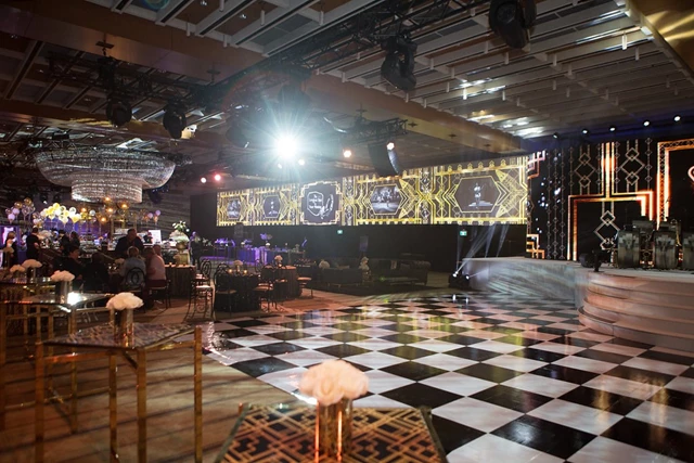 1920's welcome event 500ppl