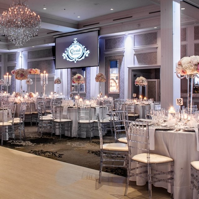 Banquet Halls: Crystal Fountain Event Venue 1
