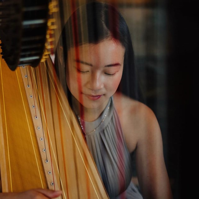 Live Music & Bands: Denise Fung, Harpist 1