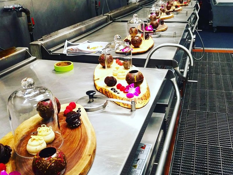Double Chocolate Fountain