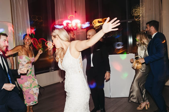 Bride Dancing at Pearle Hotel