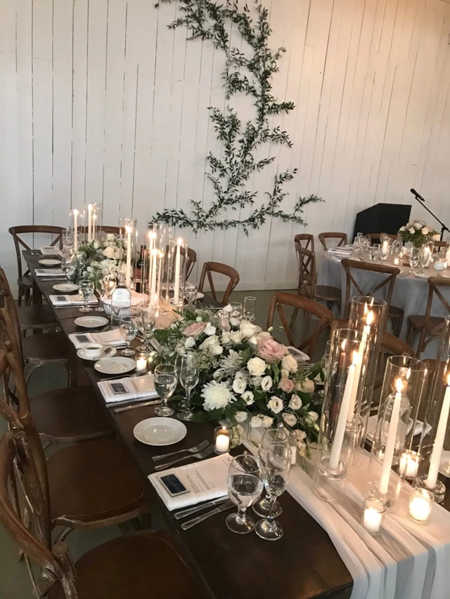 Table Scape with Wall Art