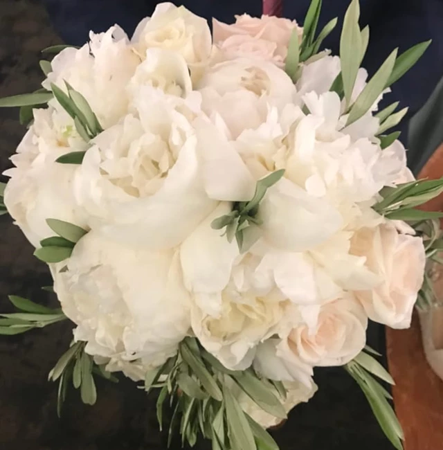 GGarden Rose/Peony bouquet