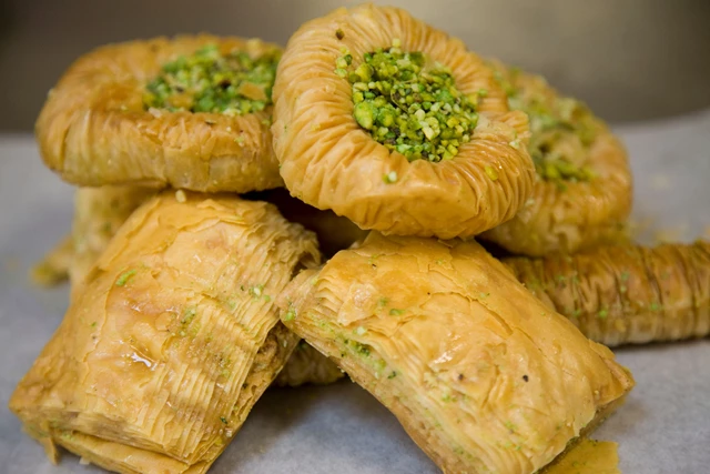 Baklava (available vegan)