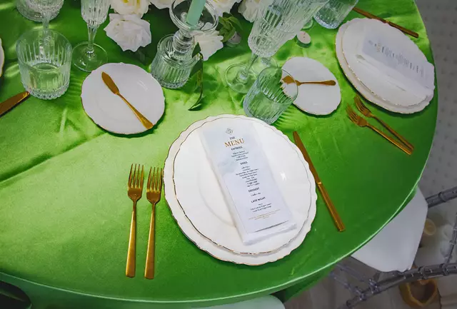 Tableware Rentals: Golden Events & Rentals 3