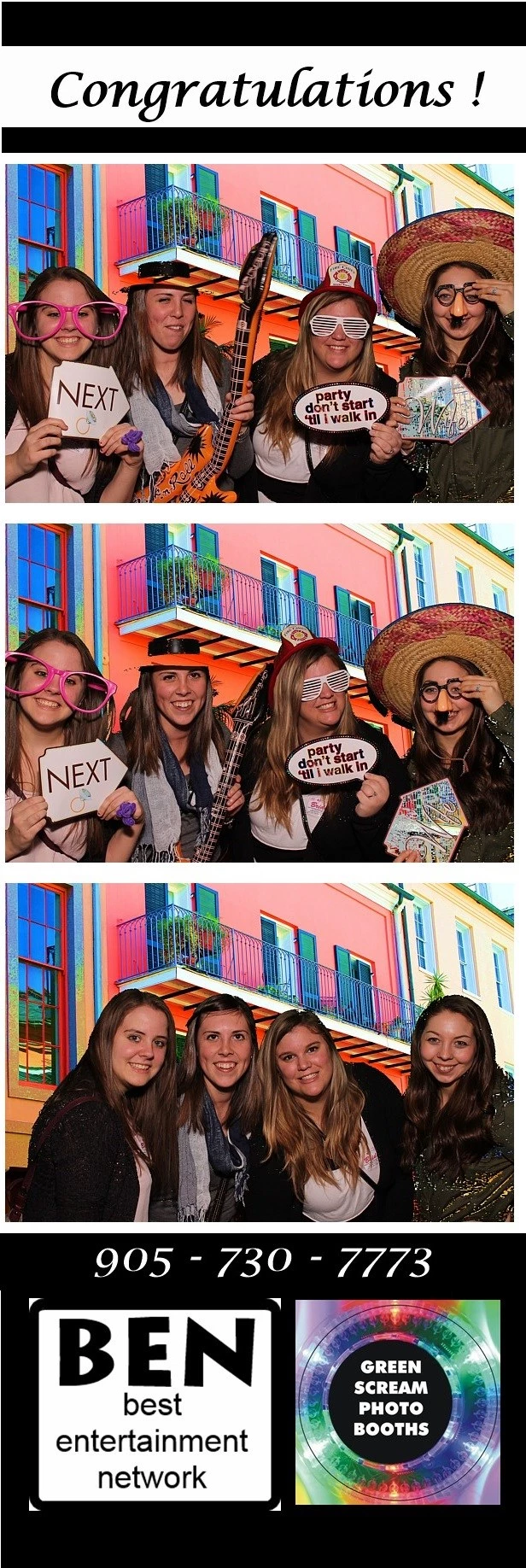 Green Scream Photo Booth, Niagara-on-the-Lake