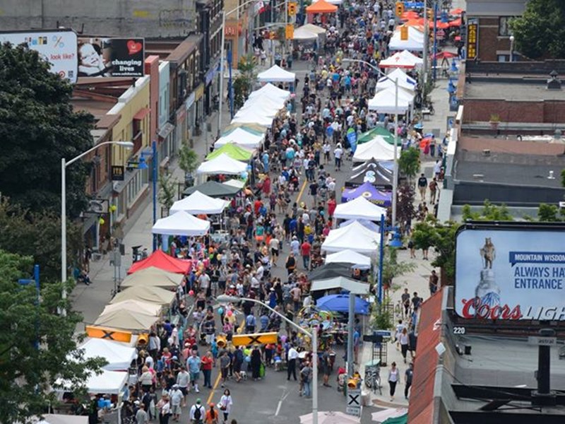 Taste of Danforth Pop Up Tents 