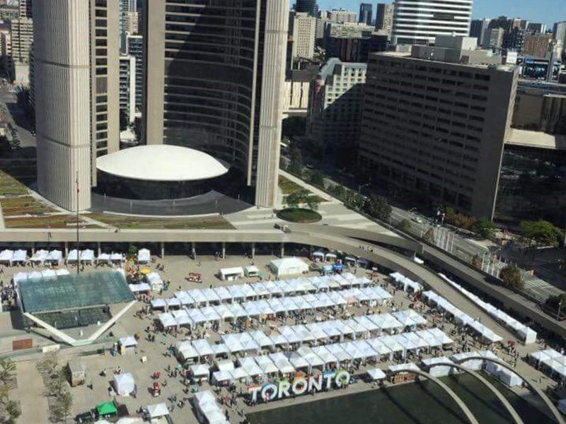 Toronto Out Door Art Exhibit Nathan Phillips Square